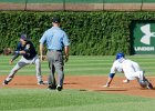 Matt Szczur. Cubs v Brewers 9/17/16  Matt Szczur trying to steal 2nd. Cubs vs Brewers at Wrigley Field, Cubs lose 11-3. : 2016, Baseball, Brewers, Cubs, MLB, Wrigley Field