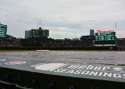 CubsVsPirates082916-5510  A little rainy before the start of the game.  Cubs beat Pirates 8-7 in 13 innings at Wrigley Field : 2016, Baseball, Cubs, MLB, Night, Pirates, Wrigley Field, night game
