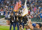 National Anthem. Cubs v Pirates, 2016  National Anthem. Cubs beat Pirates 8-7 in 13 innings at Wrigley Field : 2016, Baseball, Chicago, Cubs, Cubs vs Pirates, IL, MLB, Pittsburg Pirates, Wrigley Field
