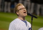 Cubs v Pirates, 2016  Broadway actor Anthony Rapp sings National Anthem. Cubs beat Pirates 8-7 in 13 innings at Wrigley Field : 2016, Baseball, Chicago, Cubs, Cubs vs Pirates, IL, MLB, Pittsburg Pirates, Wrigley Field