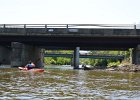 DesPlainesRiverRace052216-5308  Palatine Road, 2.4 miles road. Kayaking the Des Plaines River from Libertyville to Mt Prospect.  Des Plaines River Canoe and Kayak Marathon 2016 : 2016, Bridge, Des Plaines River, Des Plaines River Canoe and Kayak Marathon, Kayaking, paddling