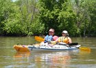 Jack and Cathie  Jack and Cathie. Kayaking the Fox RIver from Silver Springs State Park to Millington : 2016, Fox River, Millington, Silver Springs State Park
