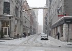 Rue St-Pierre  Rue St-Pierre, rue St-Paul. Day 3 - New Year's Eve, Montréal : 2016, Montréal, New Years Eve, New Years's Eve, Vieux-Montréal
