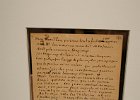 VanGoghBedrooms030516-8251  "Letter to Theo van Gogh with sketch 'The Bedroom'," sketch/letter by Van Gogh, 1888. Van Gogh's Bedrooms exhibition in The Art Institute of Chicago's Regenstein Hall : 2016, Art Institute, Art Institute of Chicago, Bedroom in Arles, Slaapkamer te Arles, Van Gogh, Van Gogh's Bedrooms