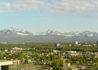 Anchorage050916-5259  Viewing the snow-capped Chugach Mountains looking South from Room 1927, Marriott Anchorage : 1927, 2016, Alaska, Anchorage, Room with a view
