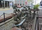 Voyages of Captain Cook  The Voyages of Captain Cook. Walking through downtown Anchorage : 2016, Alaska, Anchorage, Downtown, Walking