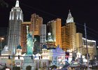 New York  New York. Evening walk along Las Vegas strip : 2016, Evening, Las Vegas, Strip, Walking