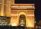 Paris Las Vegas  Paris Las Vegas's Arc De Triompe. Evening walk along Las Vegas strip : 2016, Evening, Las Vegas, Strip, Walking