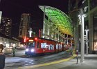 America Plaza Trolley Station  America Plaza Trolley Station. San Diego. Walking West along Broadway to the water front.  San Diego : 2016, Downtown, Evening, San Diego, Train Station, Walking