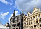 Brussels090117-1951  Côté nord, North Side of Grand-Place/Grote Markt, Brussels : 2017, Belgium, Brussels