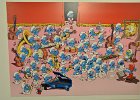 Smurf, Le musée de la BD  Schtroumpfs, Smurfs. Belgian Comic Strip Center/Le musée de la BD, Brussels : 2017, Art Nouveau, Belgian Comic Strip Center, Belgique, Belgium, België, Brussel, Brussels, Bruxelles, CBBD, Centre Belge de la Bande Dessinée, Comic Books, Le musée de la BD, Museum, Schtroumpfs, Smurfs, Victor Horta