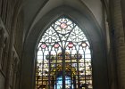 Transept Stained Glass Window  Transept Stained Glass Window. Saints Michael and Gudule Cathedral, Brussels : 2017, Belgium, Brussels, Cathedral of St. Michael and St. Gudula, Co-Cathédrale collégiale des Ss-Michel et Gudule, Collegiale Sint-Michiels- en Sint-Goedele-co-kathedraal, Saints Michael and Gudule Cathedral, church, gothic