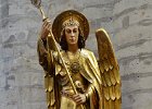 Michal Archangel  Michal Archangel, Priez pour nous.. Saints Michael and Gudule Cathedral, Brussels : 2017, Belgium, Brussels, Cathedral of St. Michael and St. Gudula, Co-Cathédrale collégiale des Ss-Michel et Gudule, Collegiale Sint-Michiels- en Sint-Goedele-co-kathedraal, Saints Michael and Gudule Cathedral, church, gothic