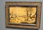 Pieter Bruegel I  Paysage d'Hiver avec Patineurs et Trappe aux Oiseaux / Winter Landscape with a Bird Trap, painting by Pieter Bruegel I, 1565. Royal Museums of Fine Arts / Musées des Beaux-Arts. Brussels : 2017, Belgique, Belgium, België, Bruegel I, Brussel, Brussels, Bruxelles, Musées des Beaux-Arts, Musées royaux des Beaux-Arts de Belgique, Royal Museums of Fine Arts of Belgium
