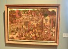 Pieter Bruegel II  Kermesse avec théatre et procession / Kermesse with Theatre and Procession, painting by Pieter Bruegel II (ou atelier de). Royal Museums of Fine Arts / Musées des Beaux-Arts. Brussels : 2017, Belgique, Belgium, België, Bruegel II, Brussel, Brussels, Bruxelles, Musées des Beaux-Arts, Musées royaux des Beaux-Arts de Belgique, Royal Museums of Fine Arts of Belgium