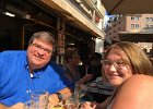Jack and Liz  Lunck at Charles Quint cafe near Grand-Place, BUrssels : 2017, Belgique, België, Brussel<br>Belgium, Brussels, Brussles, Bruxelles