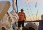 Sailing to Cabbage Key  Saling South.  Sail from Captiva to Cabbage Key and back : 2017, Captiva