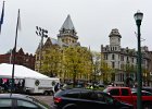 Syracuse Savings Bank and The Gridley Building  Syracuse Savings Bank / The Gridley Building as seen from Clinton Square, Downtown Syracuse walk : 2017, City Centre, Clinton Square, Downtown walk, NY, New York, Syracuse, Wedding, Şeyda and Dan
