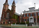 Park Central Presbyterian Church  Park Central Presbyterian Church and Hamilton White House. Viewed from Fayette Firefighters Memorial Park. Downtown Syracuse walk : 2017, Downtown walk, Fayette Park, NY, New York, Syracuse, Wedding, Şeyda and Dan