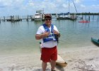 Jack, McCarthy Marina  Jack, just finished kayaking. Kayaking around Buck Key. Started South along Roosevelt Channel, then went all the way around the far side. : 2018, Buck Key, Captiva, Kayaking
