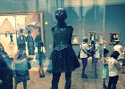 CathieBDayJuly2018--2-2  Little Dance Aged Fourteen, bronze statue by Edgar Degas. Cathie's Birthday afternoon at the Art Institute of Chicago : 2018, Art Institute of Chicago, Cathie Birthday, Chicago