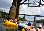 Inner Tubing the Congaree River  Inner Tubing the Congaree River. Launching at the Gervais Bridge, taking out at Newman Boat Landing. : 2018, Columbia, Congaree River, SC, South Carolina, inner tubing