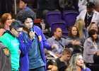 Courtside announcer  Courtside announcer during a timeout.  Phoenix Suns vs Portland Trailblazers basketball. : #SunsVsBlazers, 2018, AZ, Arizona, Basketball, NBA, Phoenix, Phoenix Suns, Portland vs Phoenix, Talking Stick Resort Arena