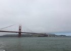 SanFranciscoSisters040118-3814  Crossing the Golden Gate Bridge. Cathie, Vicki and Sue in San Francisco 4/1/18